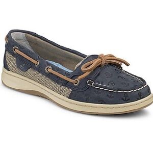 Sperry AngelFish Anchor & Whale Embossed Boat Shoe